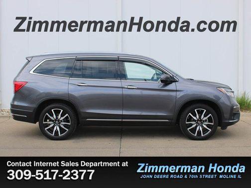 Modern Steel Metallic 2020 Honda Pilot Touring 8-Passenger