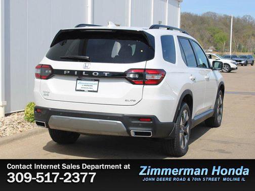 Platinum White Pearl 2026 Honda Pilot Elite
