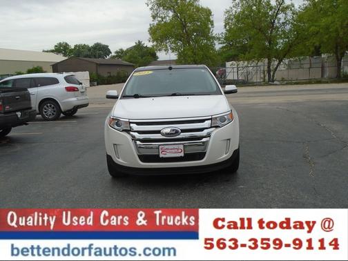 White Platinum Tri-Coat Metallic 2013 Ford Edge SEL