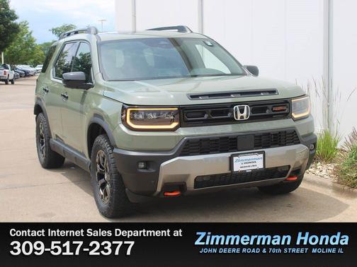 Ash Green Metallic 2026 Honda Passport AWD TrailSport Elite