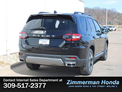 Crystal Black Pearl 2026 Honda Pilot Elite