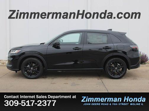 Crystal Black Pearl 2027 Honda HR-V Sport