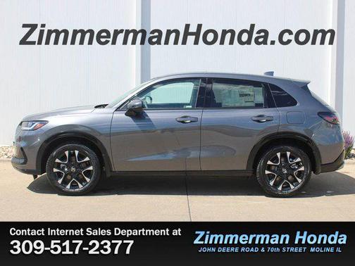 Gray 2026 Honda HR-V EX-L