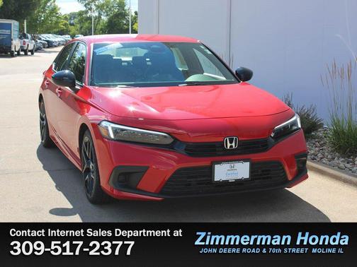 Rallye Red 2024 Honda Civic Sport