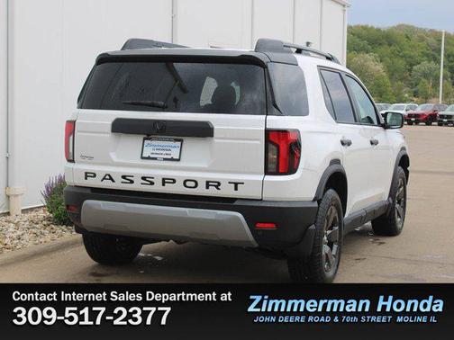 Platinum White Pearl 2026 Honda Passport AWD RTL