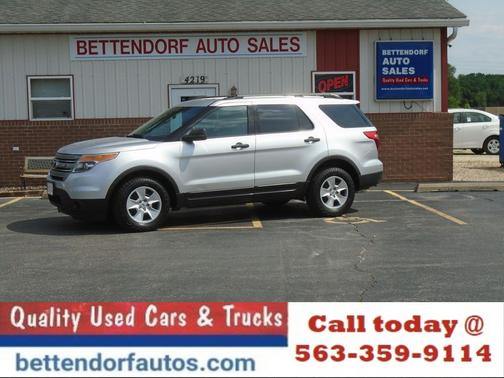 Ingot Silver Metallic 2014 Ford Explorer Base