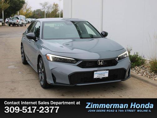 Urban Gray Pearl 2026 Honda Civic Hybrid Sport Touring