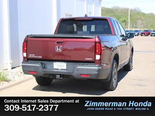 Deep Scarlet Pearl 2020 Honda Ridgeline RTL-E