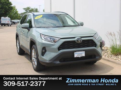 Lunar Rock 2021 Toyota RAV4 XLE Premium
