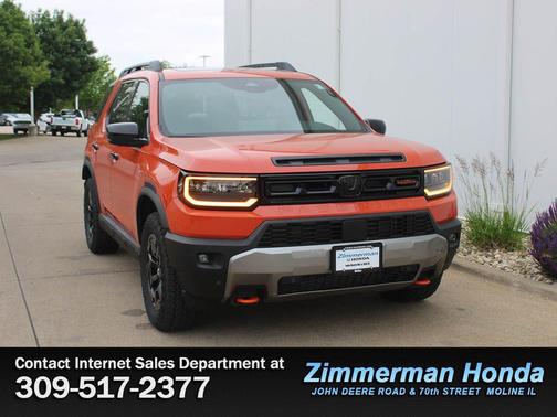 Sunset Orange 2026 Honda Passport AWD TrailSport Elite