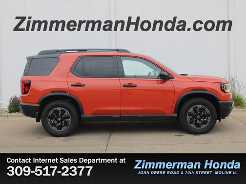 Sunset Orange 2026 Honda Passport AWD TrailSport Elite