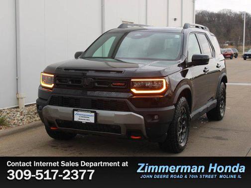 Crystal Black Pearl 2026 Honda Passport AWD TrailSport Blackout