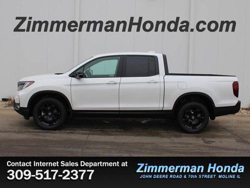Platinum White Pearl 2026 Honda Ridgeline Black