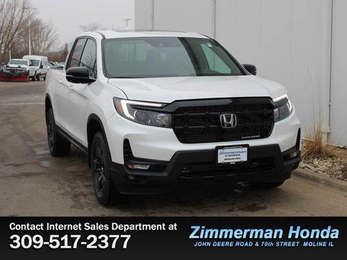 Platinum White Pearl 2026 Honda Ridgeline Black