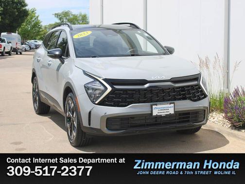 Wolf Gray 2023 Kia Sportage X-Line