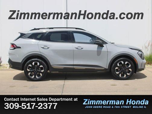 Wolf Gray 2023 Kia Sportage X-Line