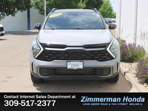 Wolf Gray 2023 Kia Sportage X-Line