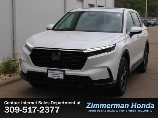 Platinum White Pearl 2026 Honda CR-V EX-L AWD