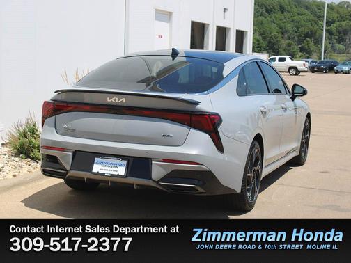 Wolf Gray 2025 Kia K5 GT-Line