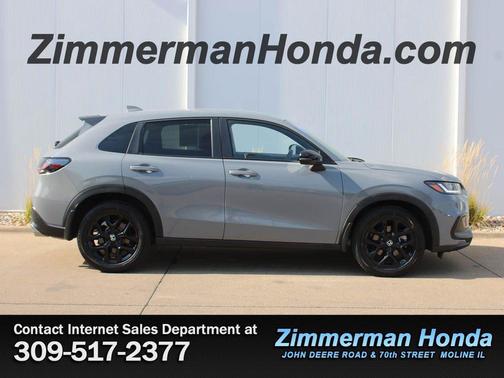Green 2024 Honda HR-V AWD Sport