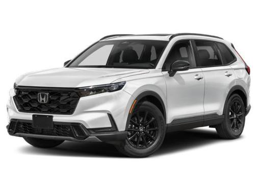 Platinum White Pearl 2027 Honda CR-V Hybrid Sport-L AWD