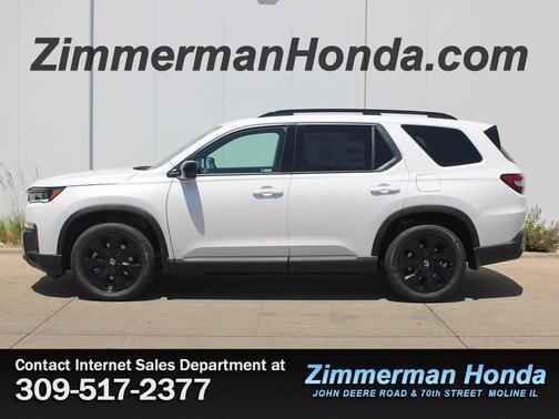 Platinum White Pearl 2026 Honda Pilot Black Edition
