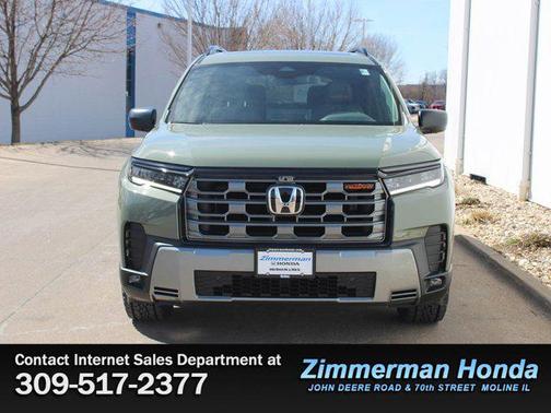 Ash Green Metallic 2026 Honda Pilot TrailSport