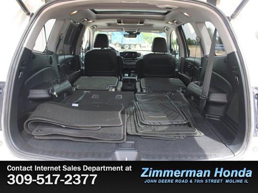 Platinum White Pearl 2021 Honda Pilot AWD Elite