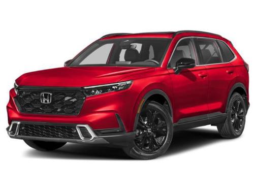 Radiant Red Metallic 2024 Honda CR-V Hybrid Sport Touring AWD