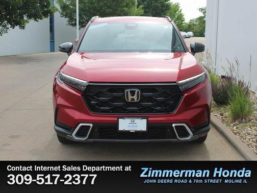Radiant Red Metallic 2024 Honda CR-V Hybrid Sport Touring AWD