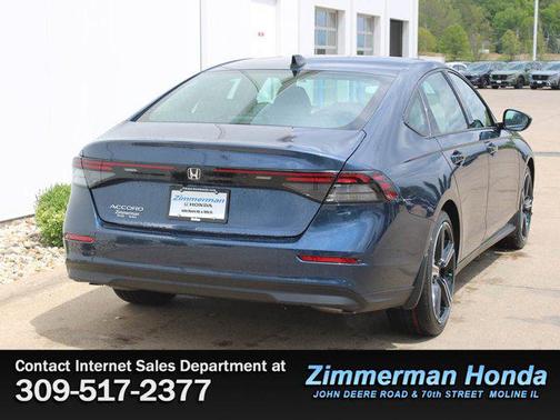 Canyon River Blue Metallic 2026 Honda Accord SE