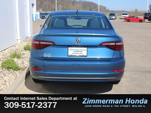 Silk Blue Metallic 2021 Volkswagen Jetta 1.4T S