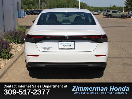 Platinum White Pearl 2023 Honda Accord LX 1.5T