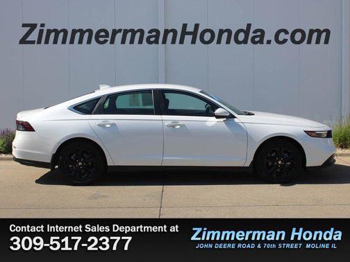 Platinum White Pearl 2023 Honda Accord LX 1.5T