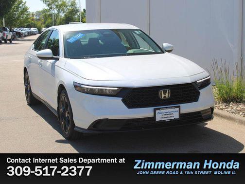 Platinum White Pearl 2023 Honda Accord LX 1.5T
