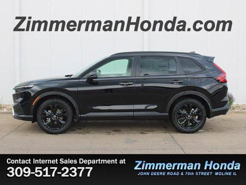 Crystal Black Pearl 2026 Honda CR-V Hybrid Sport Touring AWD