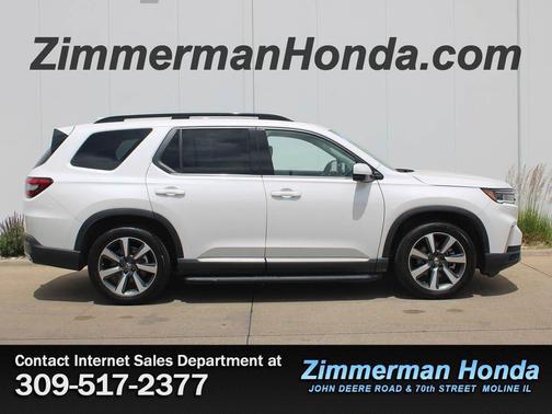Platinum White Pearl 2024 Honda Pilot Elite