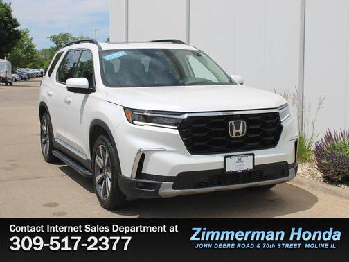 Platinum White Pearl 2024 Honda Pilot Elite