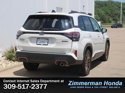Crystal White Pearl 2025 Subaru Forester Sport
