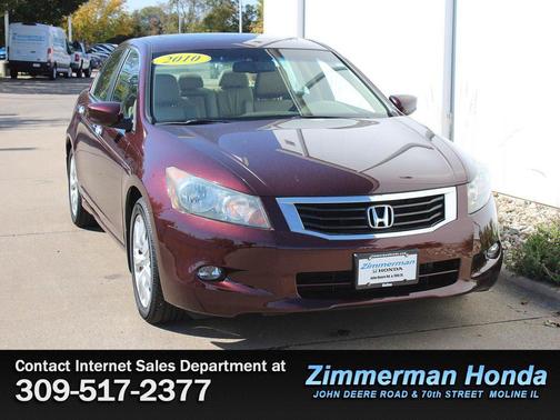 Dark Cherry Pearl 2010 Honda Accord EX-L