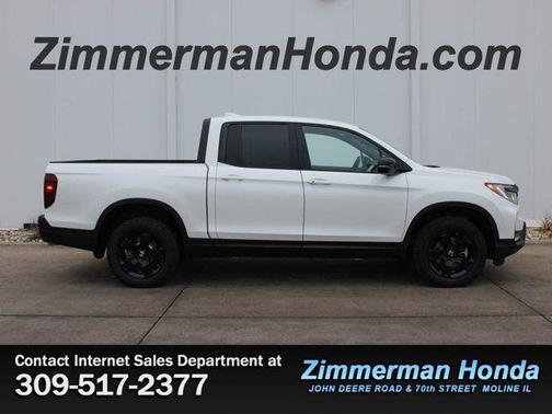 Platinum White Pearl 2026 Honda Ridgeline Black