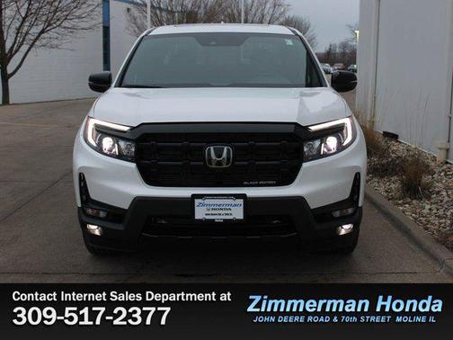 Platinum White Pearl 2026 Honda Ridgeline Black