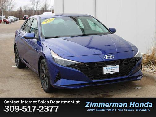 2022 Hyundai ELANTRA HEV Blue