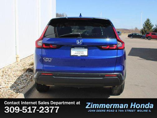 Blue 2024 Honda CR-V EX-L AWD