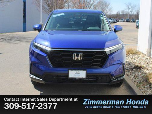 Blue 2024 Honda CR-V EX-L AWD