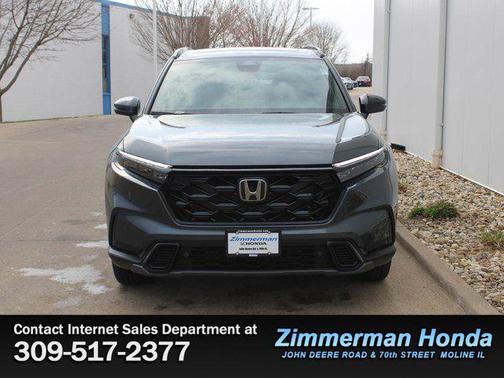 Gray 2026 Honda CR-V Hybrid Sport-L AWD
