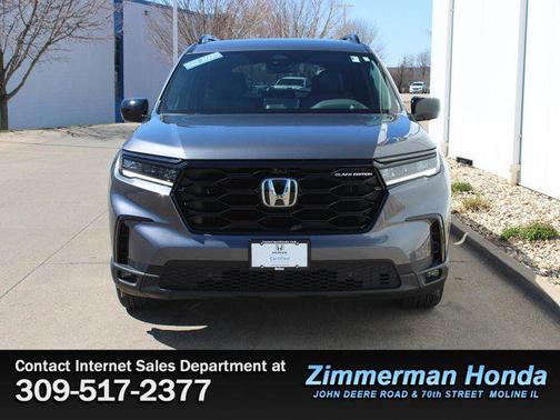 Gray 2025 Honda Pilot Black Edition