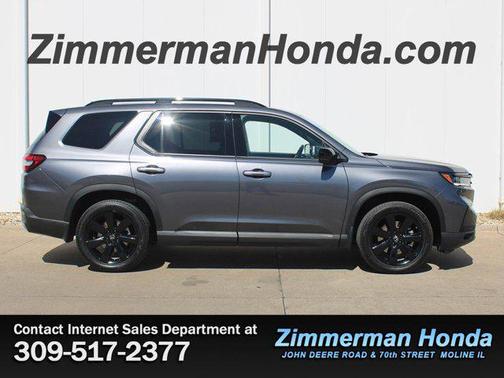 Gray 2025 Honda Pilot Black Edition