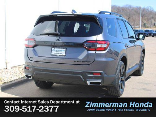 Gray 2025 Honda Pilot Black Edition