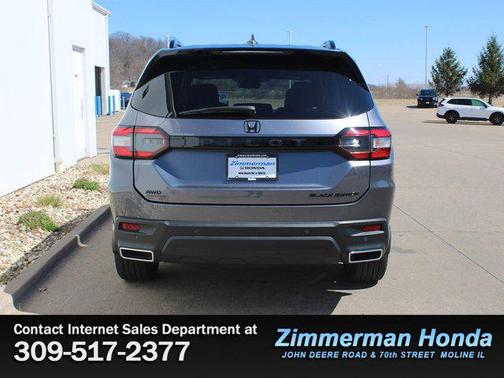 Gray 2025 Honda Pilot Black Edition